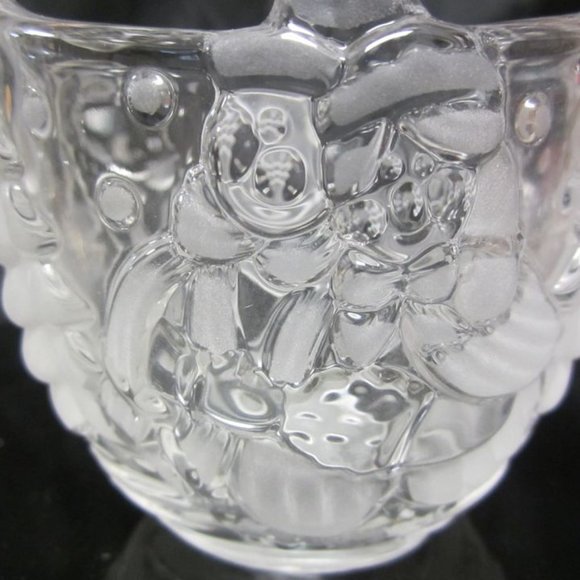 GORHAM CRYSTAL 2004-2010, VOTIVE HOLDER, HOLIDAY TRADITIONS, SNOWY SWEETHEARTS - Picture 3 of 8